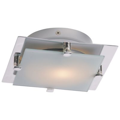 Piccolo Square Flushmount With Square Glass by ET2 Lighting - Starlight Lighting USA and Canada